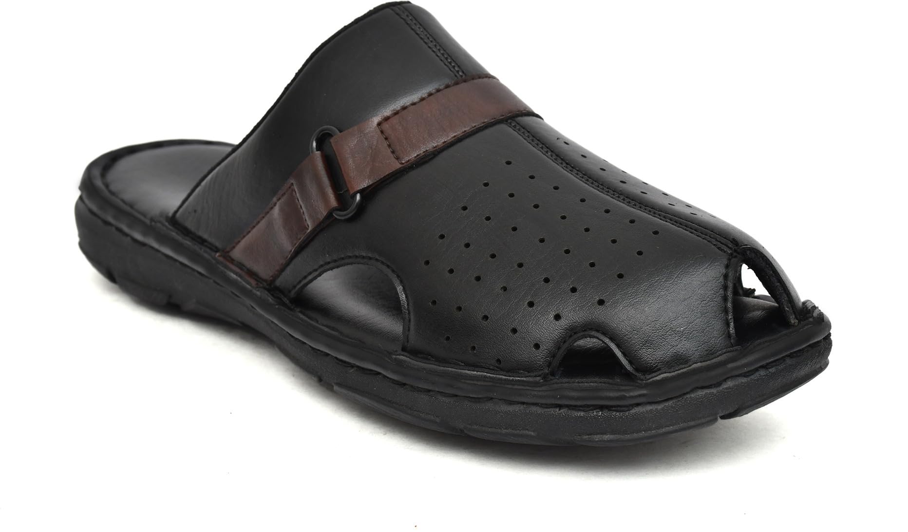 LEONCINO Mens Slippers - Stylish Slippers for Men – Comfortable, Non-Slip, Lightweight Flip Flops, Chappals for Daily Use – Soft Casual Slippers for Men – Flat, and Flexible – Brown 07 UK (B0D6N7XWD4) Amazon Price History, Amazon Price Tracker
