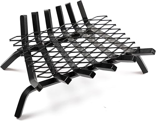 Miniatura 5 de DOEWORKS Retenedor de brasas de rejilla para chimenea, 12 x 7 pulgadas