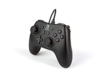 Vista 4 de PowerA Nintendo Switch Wired Controller - Black, Detachable 10ft USB Cable, No Battery Required, Officially Licensed By Nintendo