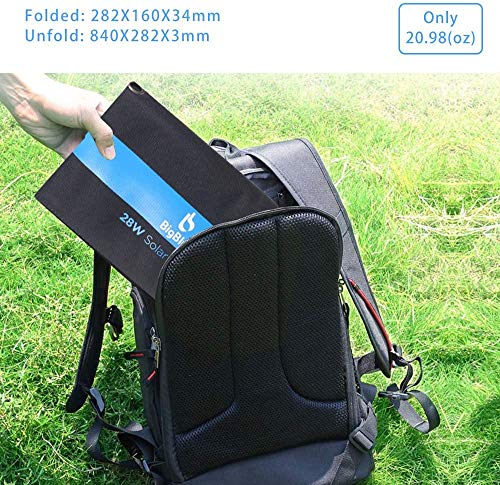 28W Panneau Solaire Pliable avec Ampèremètre Numérique, BigBlue Chargeur Solaire Portable avec 2 Ports USB pour iPhone X /8 /8 Plus /7 /7 Plus /6 /6 Plus /SE /5S, iPad Air 2 /mini 3, Samsung Galaxy A5 /S6 /S7 /J7 /J5 /J3 et Huawei 28W Panneau Solaire Pliable avec Ampèremètre Numérique, BigBlue Chargeur Solaire Portable avec 2 Ports USB pour iPhone X /8 /8 Plus /7 /7 Plus /6 /6 Plus /SE /5S, iPad Air 2 /mini 3, Samsung Galaxy A5 /S6 /S7 /J7 /J5 /J3 et Huawei