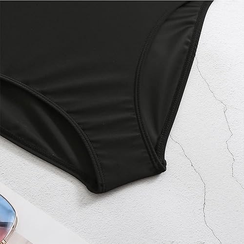 Miniatura 5 de IBAKOM Trajes de baño de tres piezas para mujer con falda cruzada a juego, parte superior de natación, control de abdomen, parte inferior de