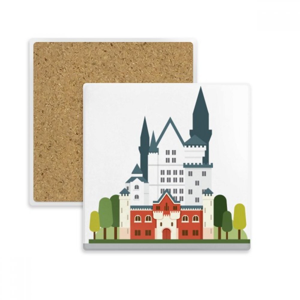Château Swan Place coaster tasse pierre absorbante pour table salon
