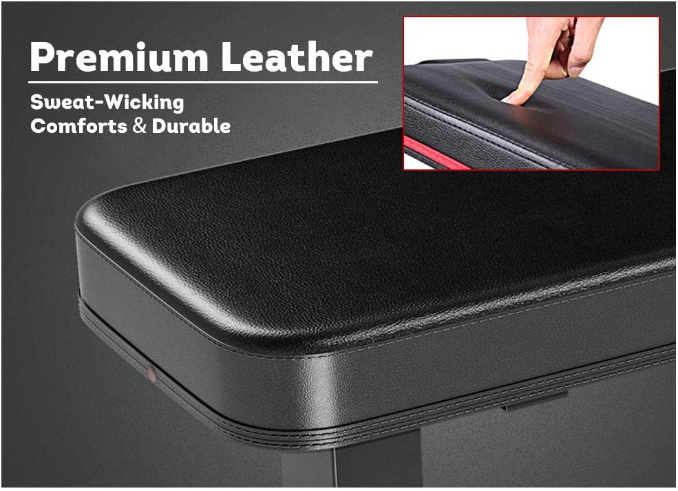 Flat Weight Bench Heavy Duty Extra Stable Workout Home Exercise Press Fitness Training Equipment : Sports & Outdoors