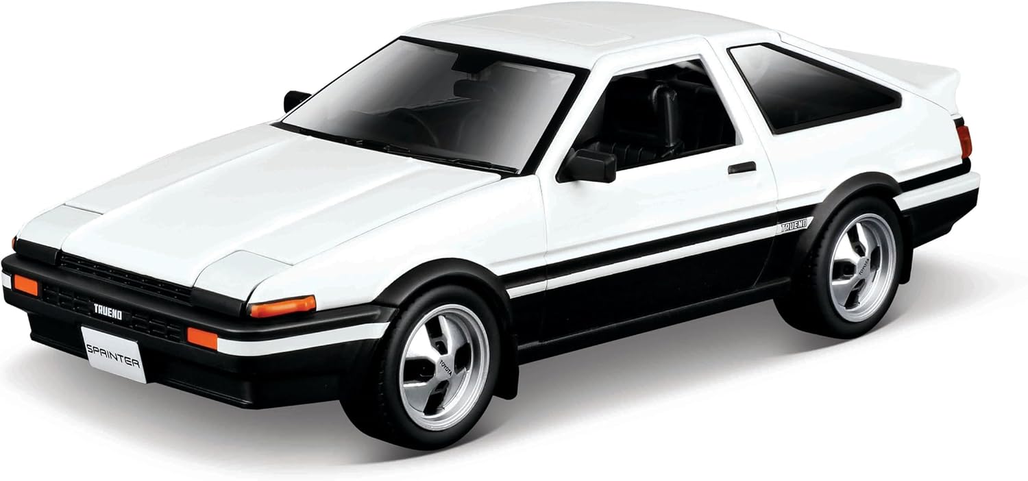 Maisto 1:24 Scale Assembly Line Diecast Model Kit 2022 Toyota Sprinter Trueno
