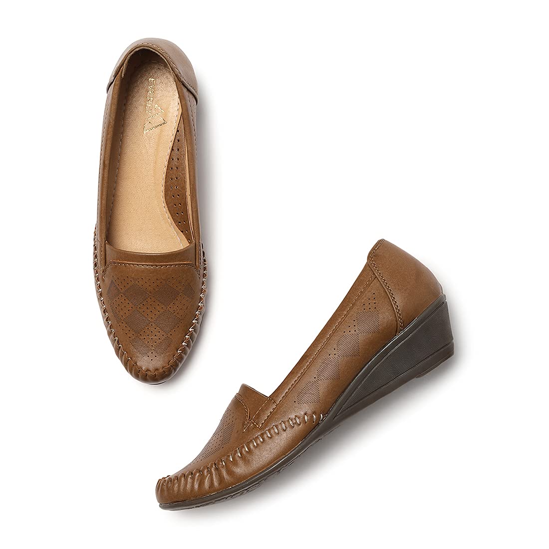 Everly Women Synthetic Beige Loafers -(6) - MNT6004MNS39 (B094NK7HG8) Amazon Price History, Amazon Price Tracker