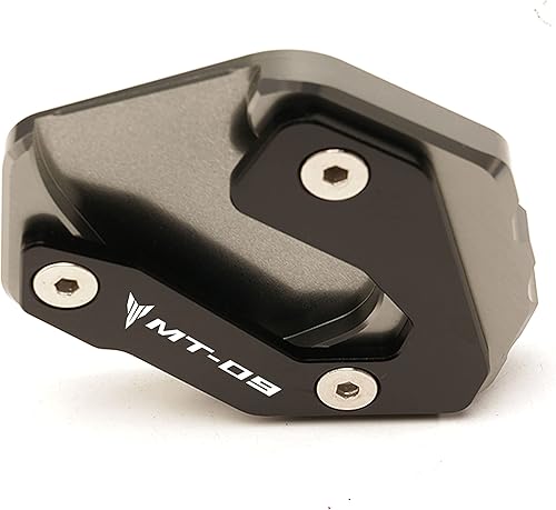 Vista 10 de Soporte de pie lateral de pie de soporte de extensión placa de soporte ampliar para Yamaha MT-09 Tracer MT09 FZ09 2015-2019 2020 motocicleta CNC Azul