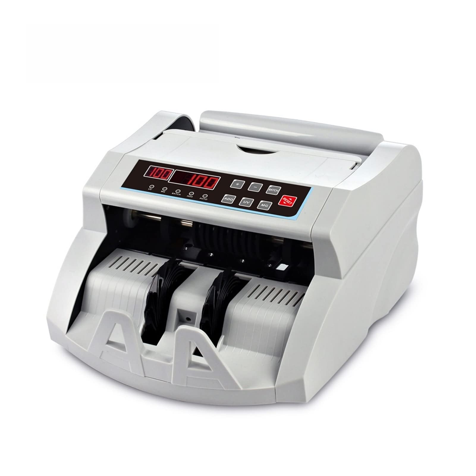 Caja registradora para pequeñas empresas, DMS-1580T Moneda de Bill Counter Multi-Fororign USD JPY Contar dinero de la máquina Conteo de la máquina Moneda falsificada en efectivo Identificar rápida con