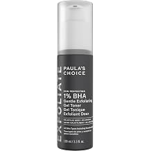 Paula's Choice SKIN PERFECTING 1% BHA Exfoliating Gel Toner for Sensitive Skin, Gentle Facial Smoother with Salicylic Acid and Allantoin for Redness, Clogged &amp; Enlarged Pores, Fragrance-Free