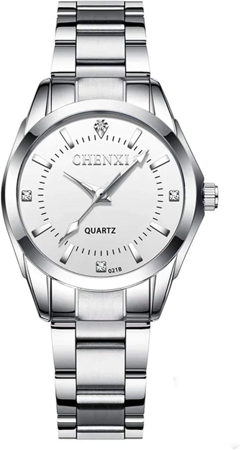 Gosasa Luxury Women's Watch Quartz Stainless Steel Casual Business Waterproof Luminous Dress Silver Bracelet Wrist Watches Reloj para Mujer