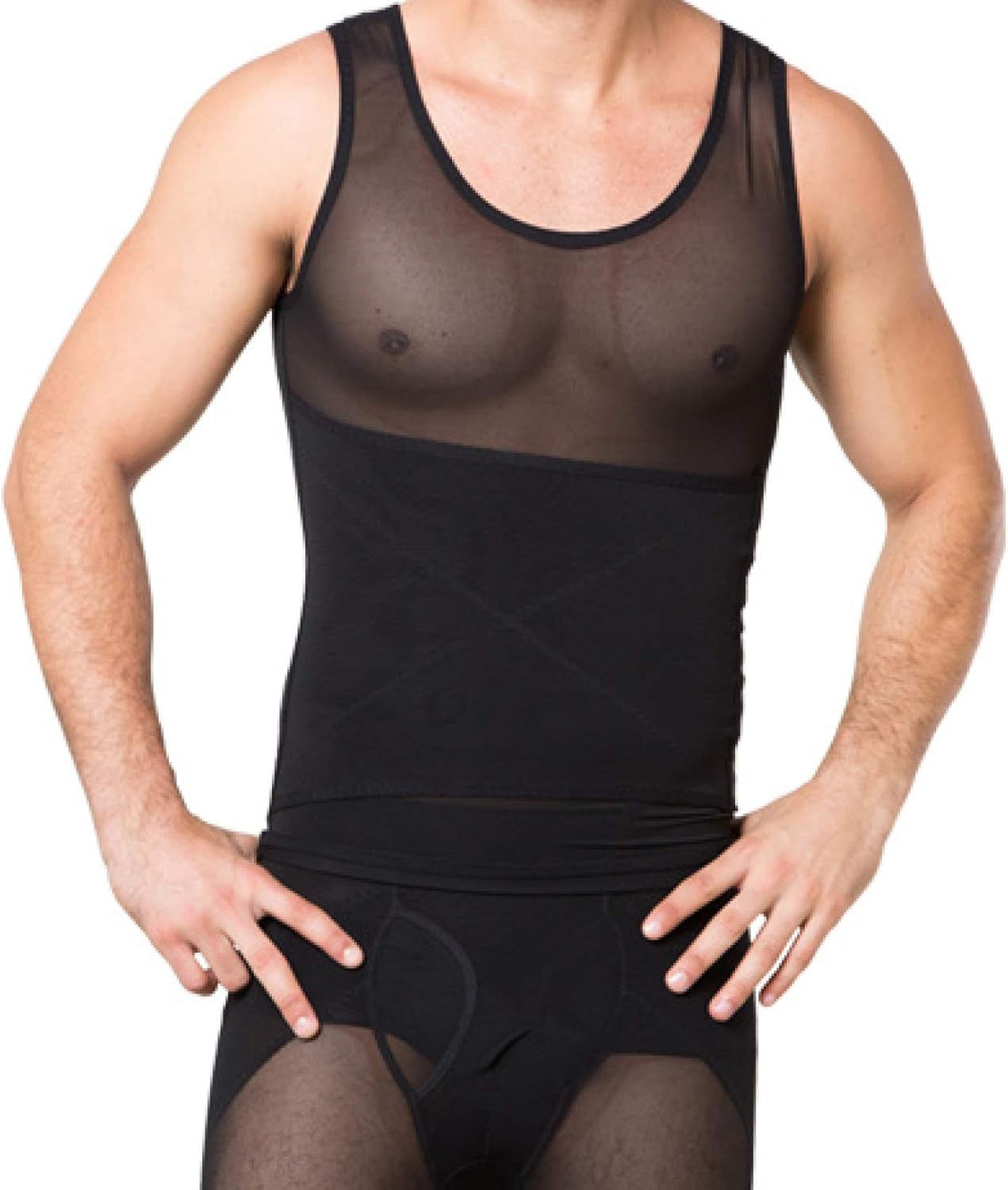 Heren Tummy Control Turnpakje Comfortabele Tummy Fat Burner Butt Lifter Shapewear Ondergoed