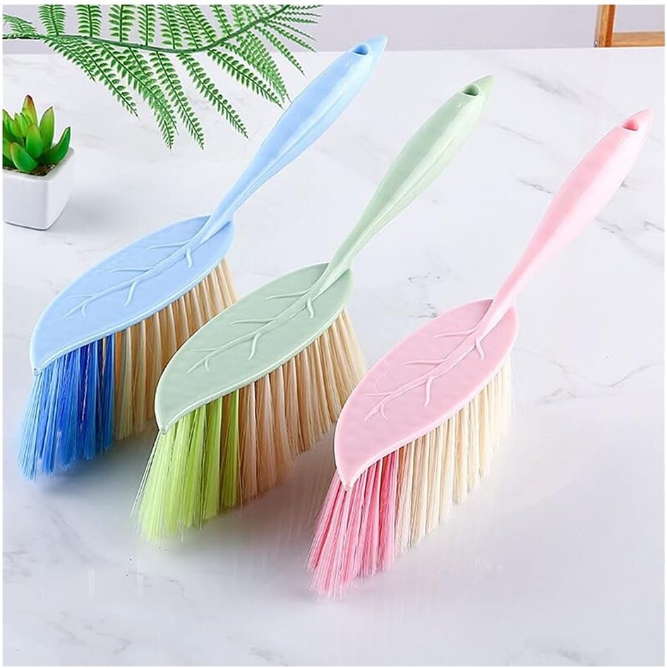 VALGRE Precipitator Multifunctional Cleaning Brush Suitable for Hotel Family Clothes Dust Hair Sofa Bed Sheets Bedspread Carpet Cleaning Hand Broom dust Catcher(Pink)