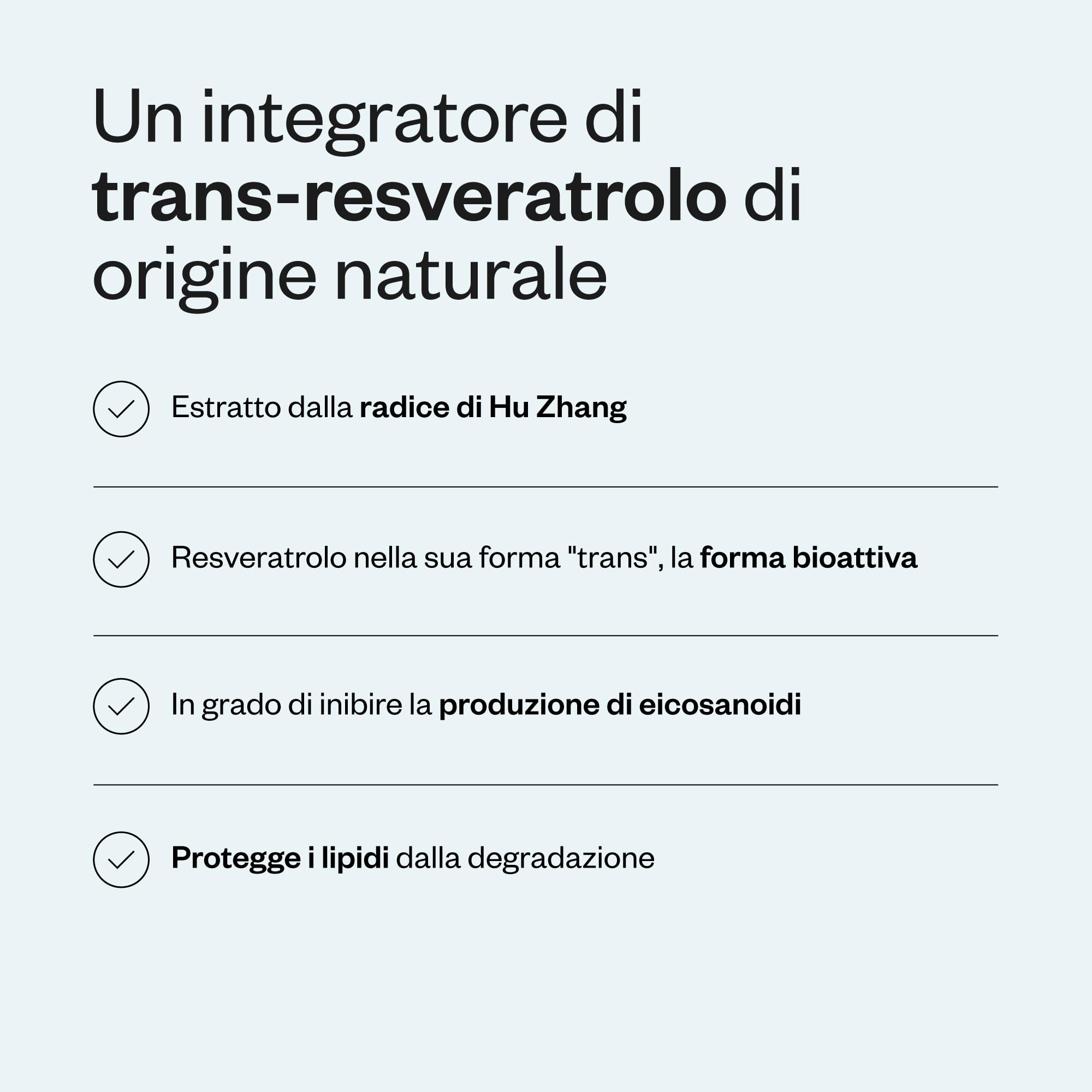 Trans-Resveratrol - Estratto di radice di Hu Zhang - Aiuta a combattere lo stress ossidativo e l'infiammazione - Vegano - Senza glutine - Supersmart