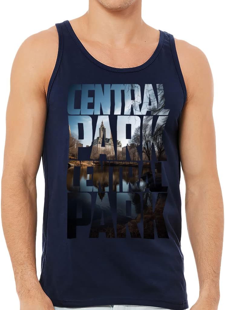 Central Park Tank - New York Workout Tank - USA Themed Jersey Tank