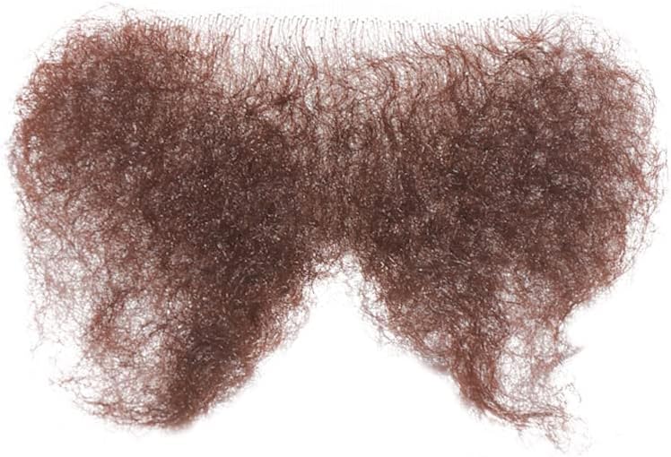 Fake Private Hair Handmade Biniki Synthetic Hair BodyHair Adding Hair Volume For Adult (Style3, Dark Brown)