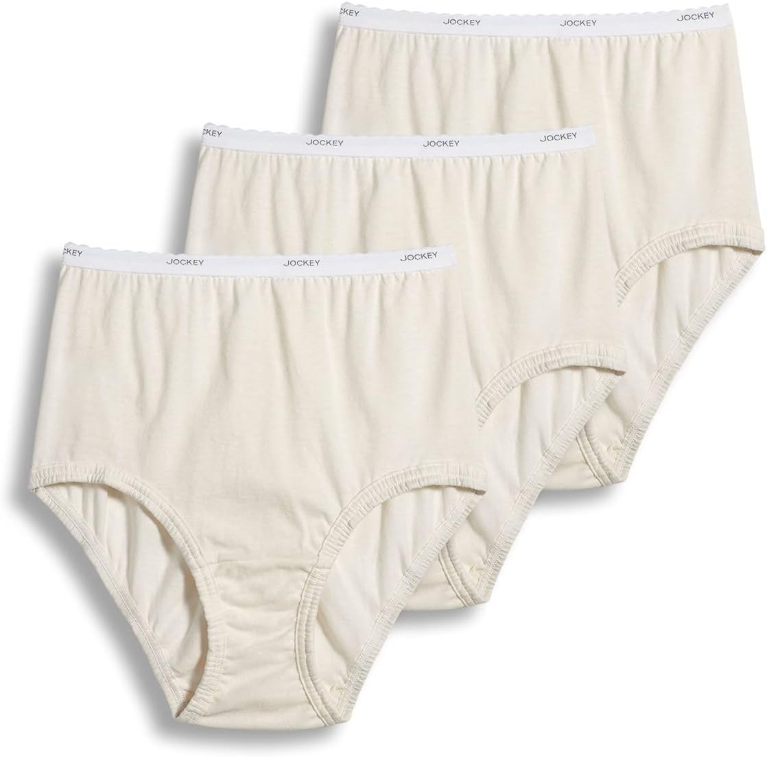 Jockey Women's Underwear Plus Size Classic Brief - 3 Pack - Image 4