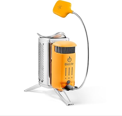 BioLite CampStove 2+ Wood Burning, Electricity Generating & USB Charging