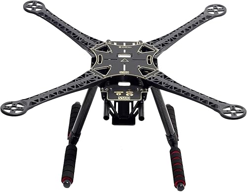 ShareGoo S500 RC Quadcopter Fuselage Frame Kit versión PCB con fibra de carbono Landing Gear Skide Kits