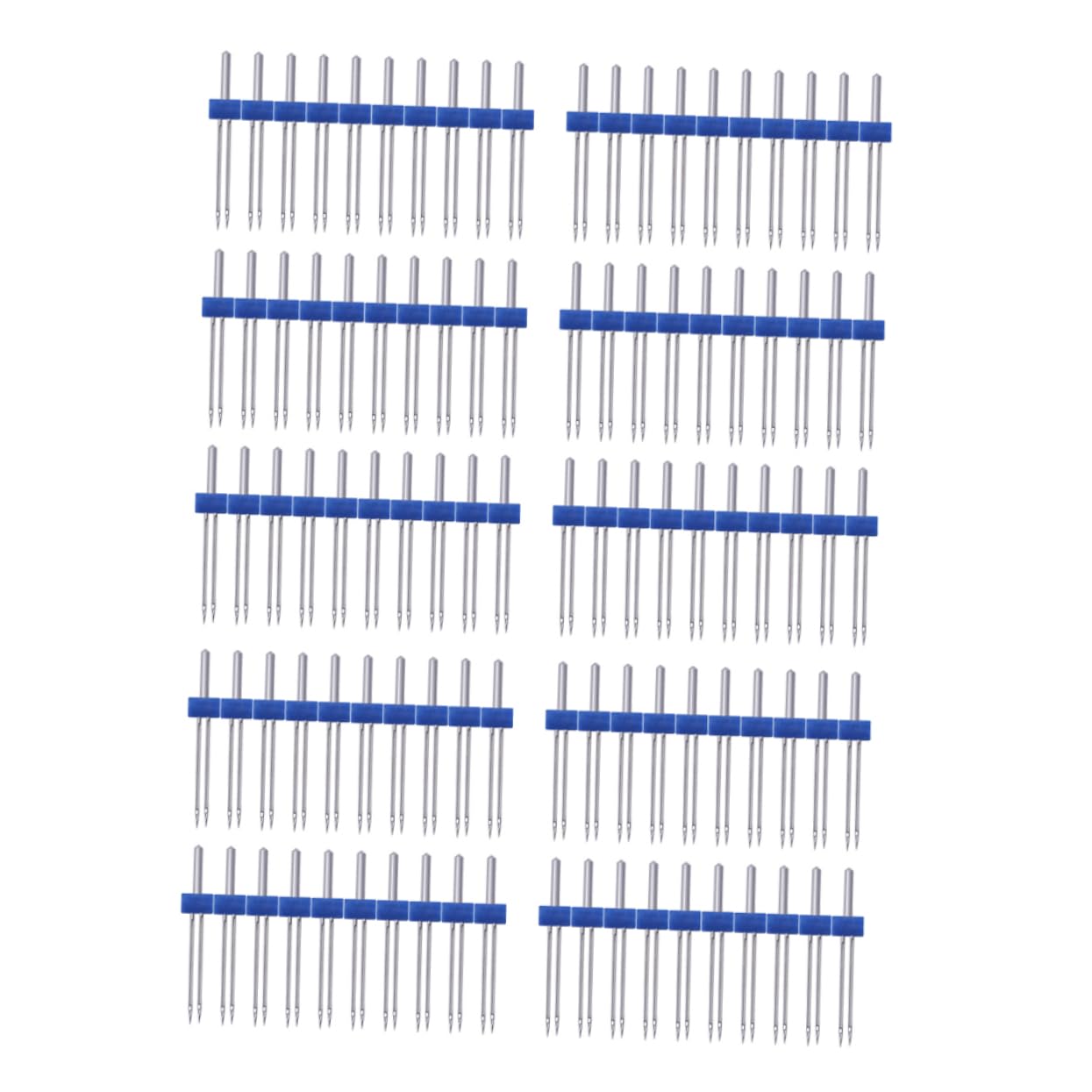 STOBOK 1sacchetto Aghi Doppi per Macchine da Cucire Kit Multifunzione per Cucire Decorazioni e Linee Parallele Compatibili la Maggior Parte dei Modelli di Cucito