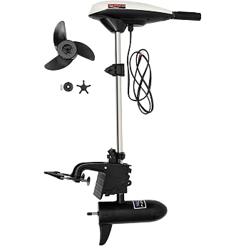 12 V Electric Motor Outboard Motor 65 lbs Electric Boat Motor Fishing Boat Motor Outboard Boat Motor for Inflatable Boats and Fishing Boats 40 cm Short Shaft