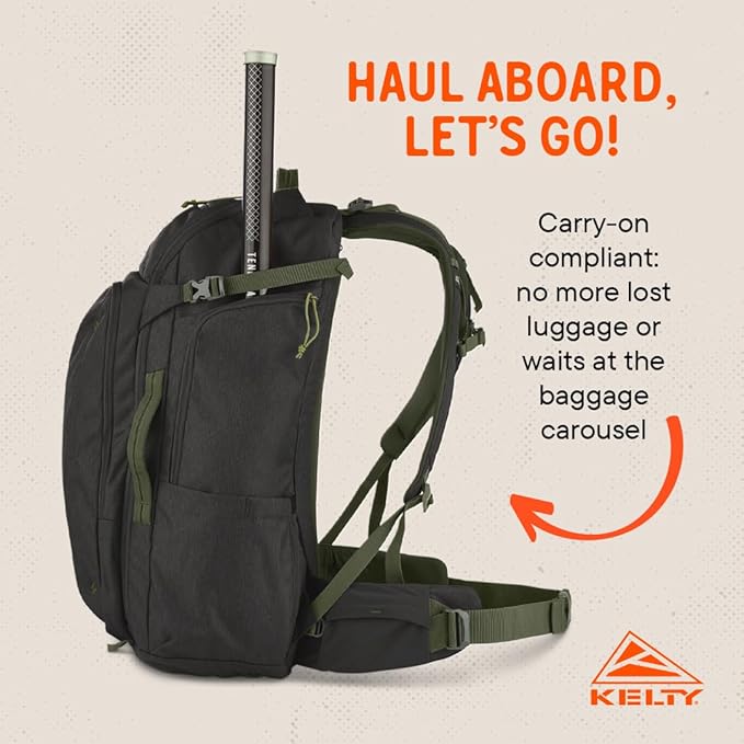 Mochila Kelty Redwing Traveler 50L para Viajes de Aventura miniatura 4