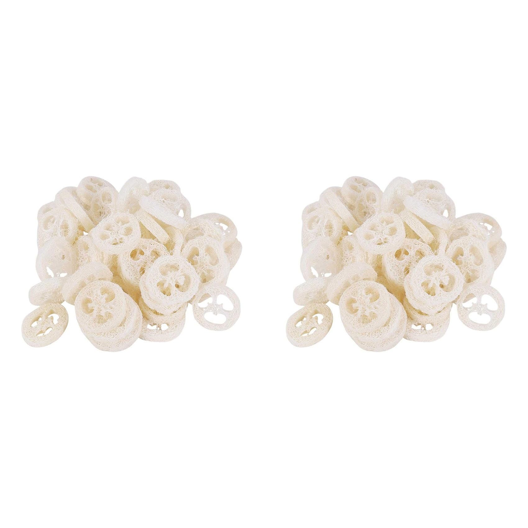 Tranche de Luffa 4-6cm Éponge à Récurer Nettoyant Végétal et Porte-Savon Bricolage