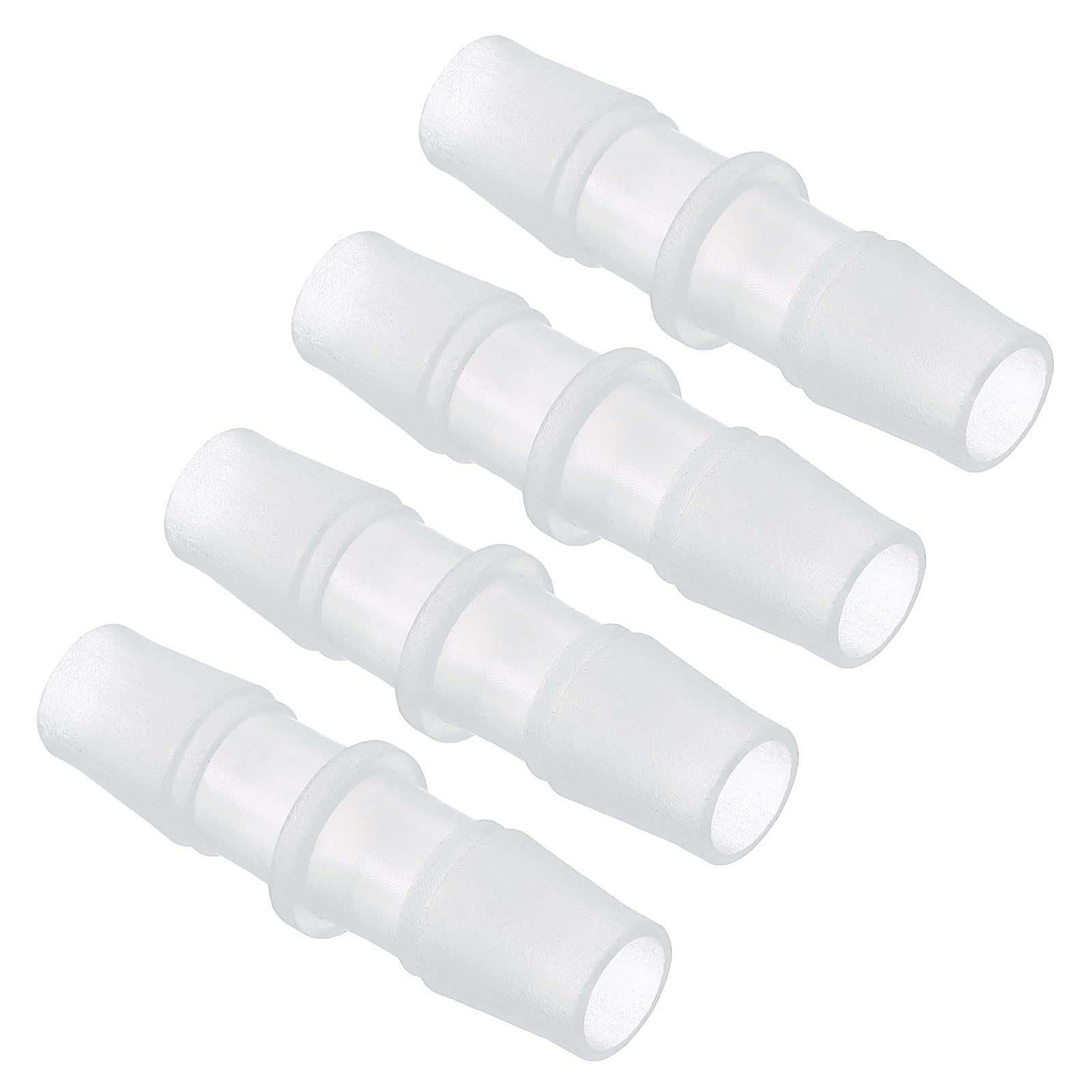 Kozelo Pack of 4 Plastic Hose Barb Fittings 1/2" Hose Barb to 1/2" Fittings