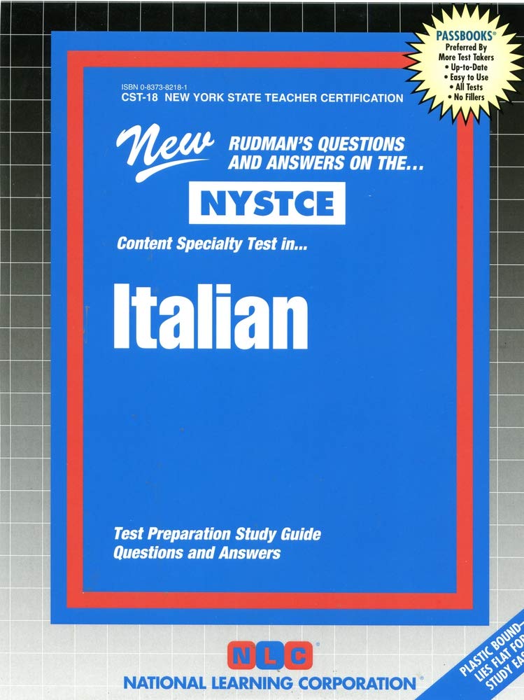 Italian: Passbooks Study Guide