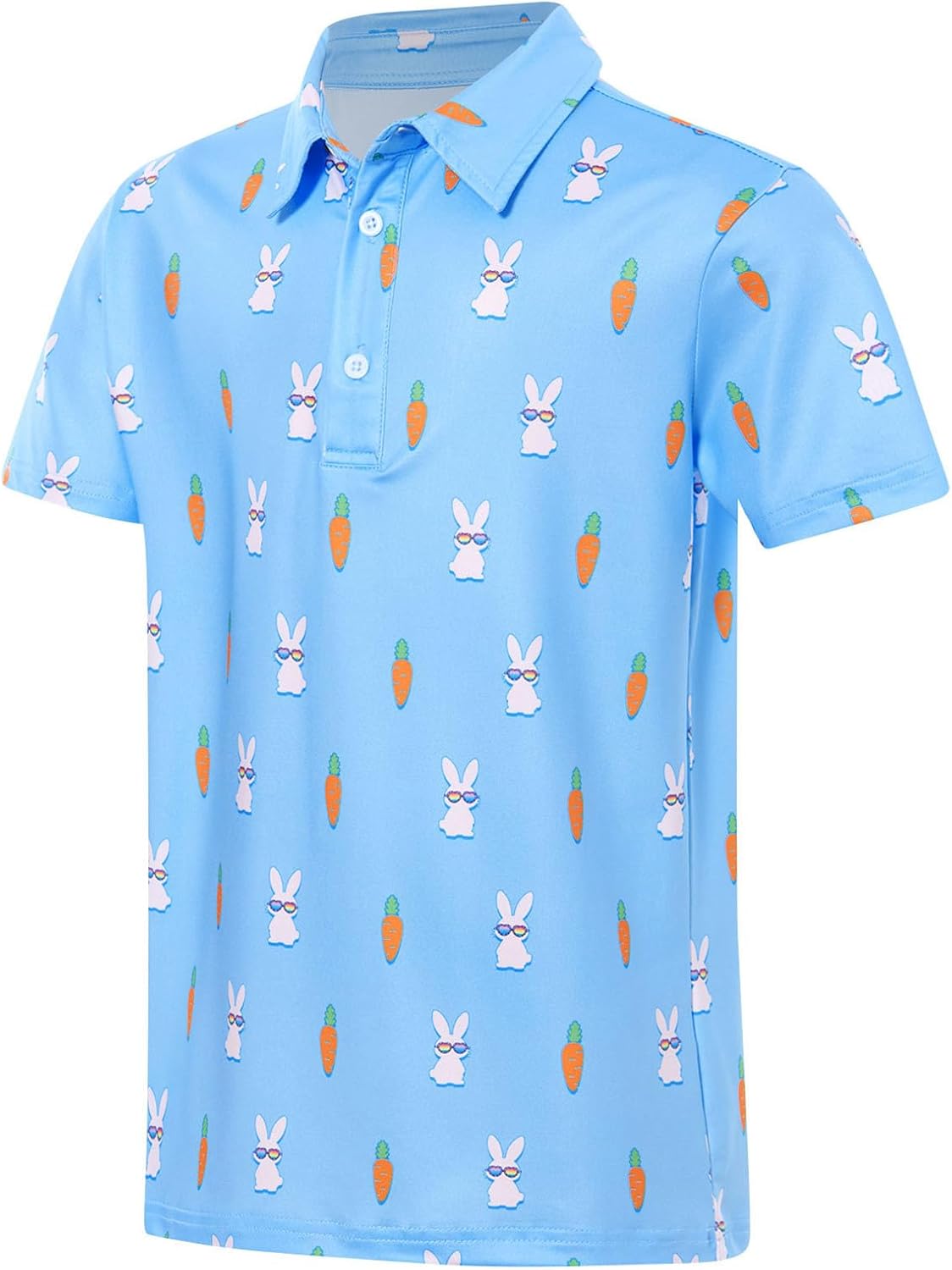 Boys Polo Shirts Hawaiian Golf Clothes Fashion Short Sleeve Kids Cool School Uniform 5-14T