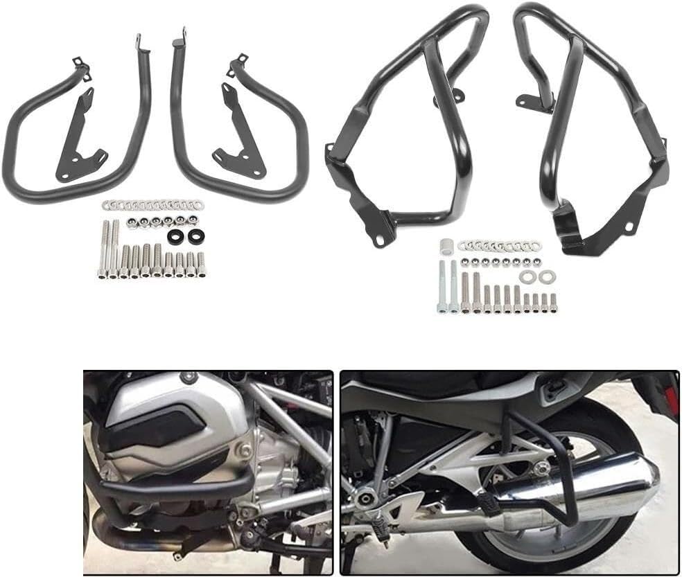 Crash bar BMW R1200RT éviter les rayures de carénage avant - 2