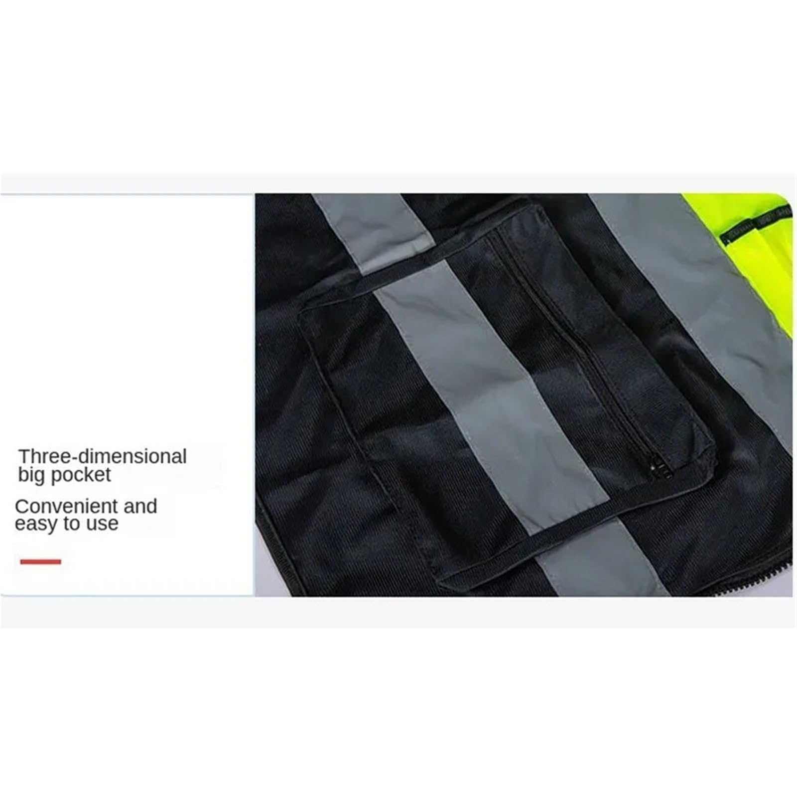 Gilet De SéCurité Gilet réfléchissant de sécurité haute visibilité, poches Design, gilet réfléchissant, sécurité routière en plein air, cyclisme, course à pied Pour Le Travail, La Course à Pied(Orange