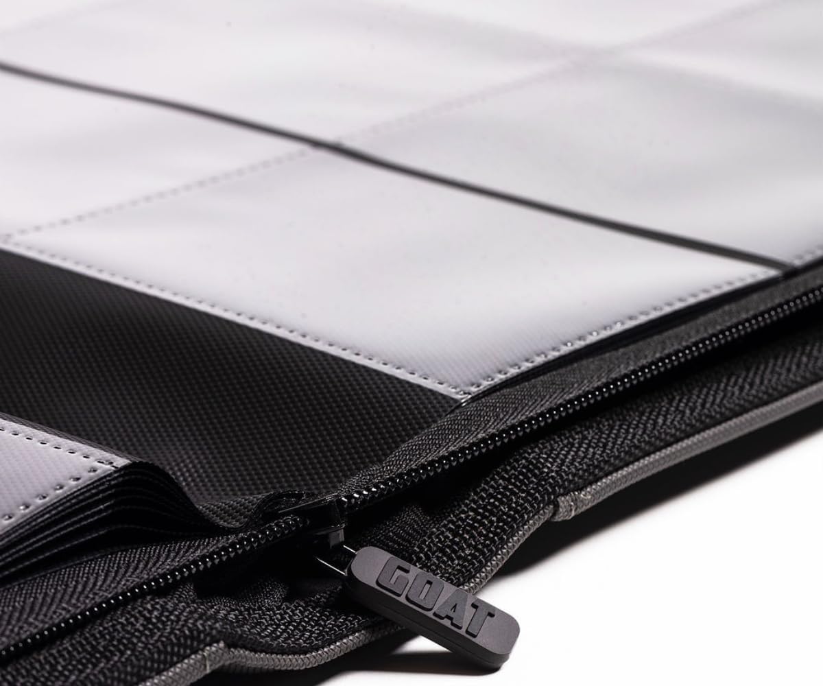 12 Pocket TopLoader Binder by Goat Armor | Holds 384 Standard 3”x4” Toploader