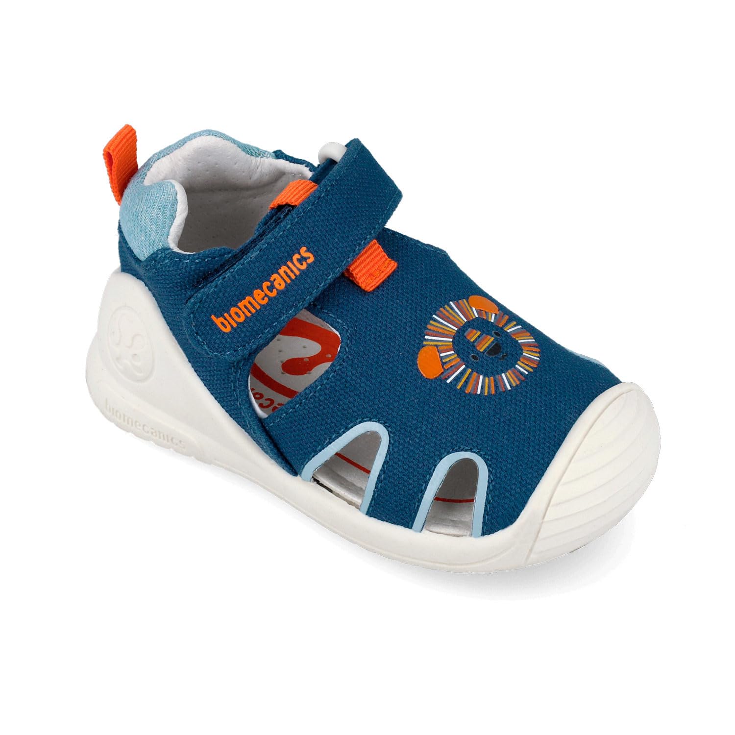 Biomecanics Sandali Casual in Tela Beige per Bambini