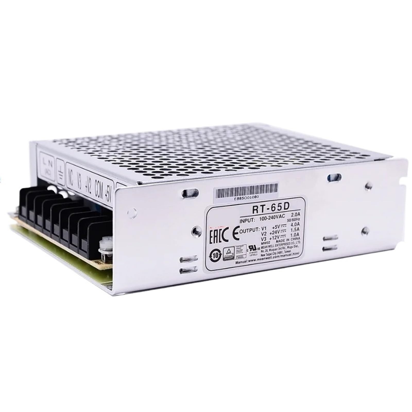 Alimentation triple sortie RT-65C protège vos cartes des surtensions