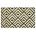 DII Indoor/Outdoor Natural Coir Easy Clean Rubber Non Slip Backing Entry Way Doormat For Patio, Front Door, All Weather Exterior Doors, 18 x 30" - Tri Decco