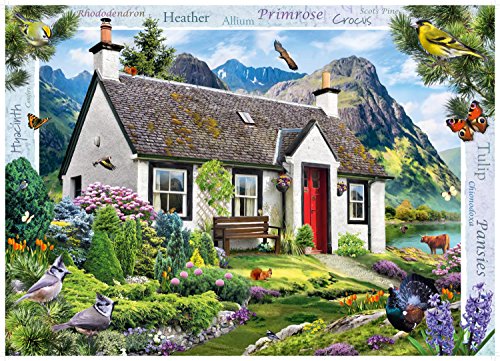 Ravensburger 15163 Country Collection Nummer 12 – Lochside Cottage, Puzzle, 1000 Teile – Bild 3