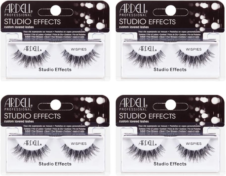 Ardell Studio Effects Wispies Lashes, 4 Pack