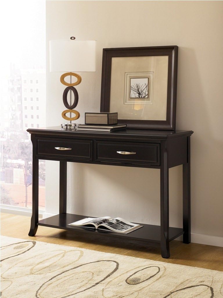 Sofa Table by Ashley Dark Brown (T7564) Home & Kitchen