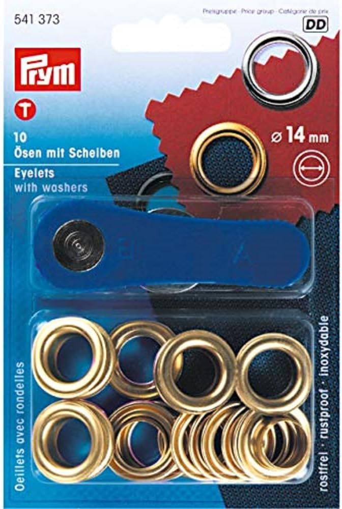 Prym Canvas rings 14mm 10 units