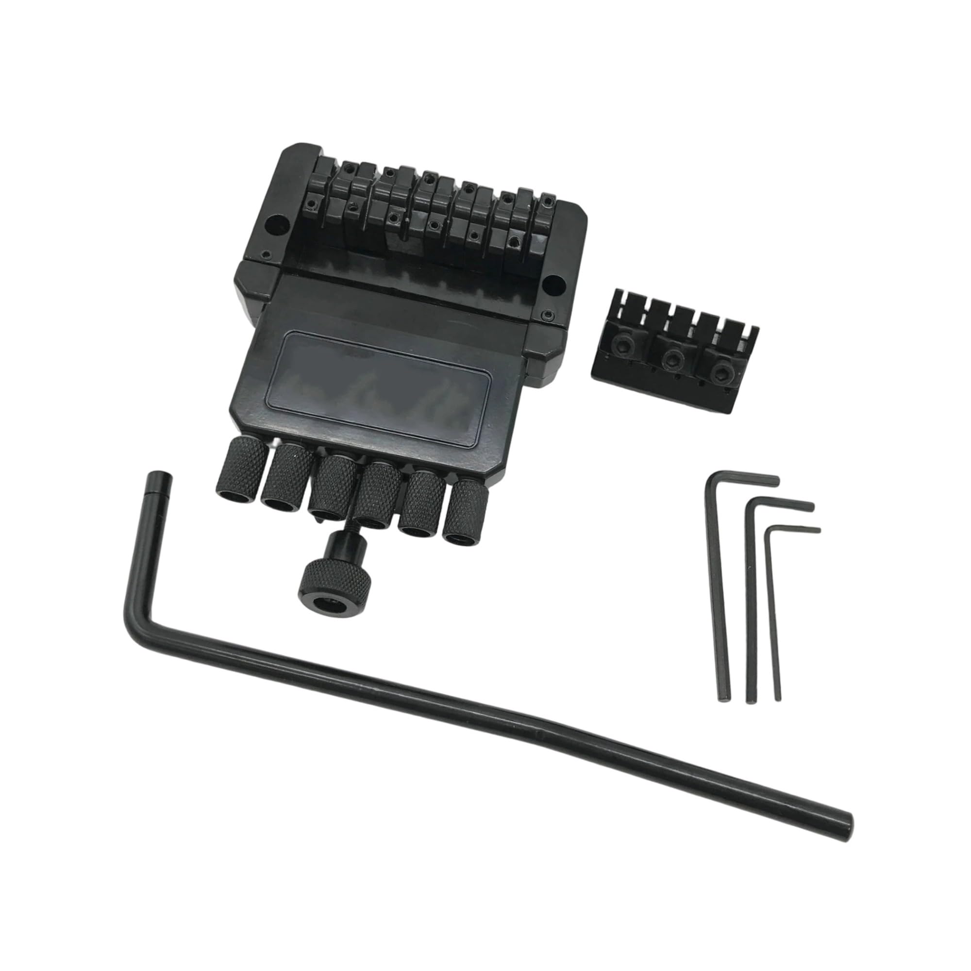Accessori Tailboard Ponte Per Chitarra Elettrica Senza Testa A 6 Corde Bk | Ponte per chitarra