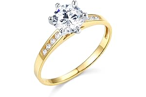 Anillos de Compromiso para Mujer en Oro Sólido 14k