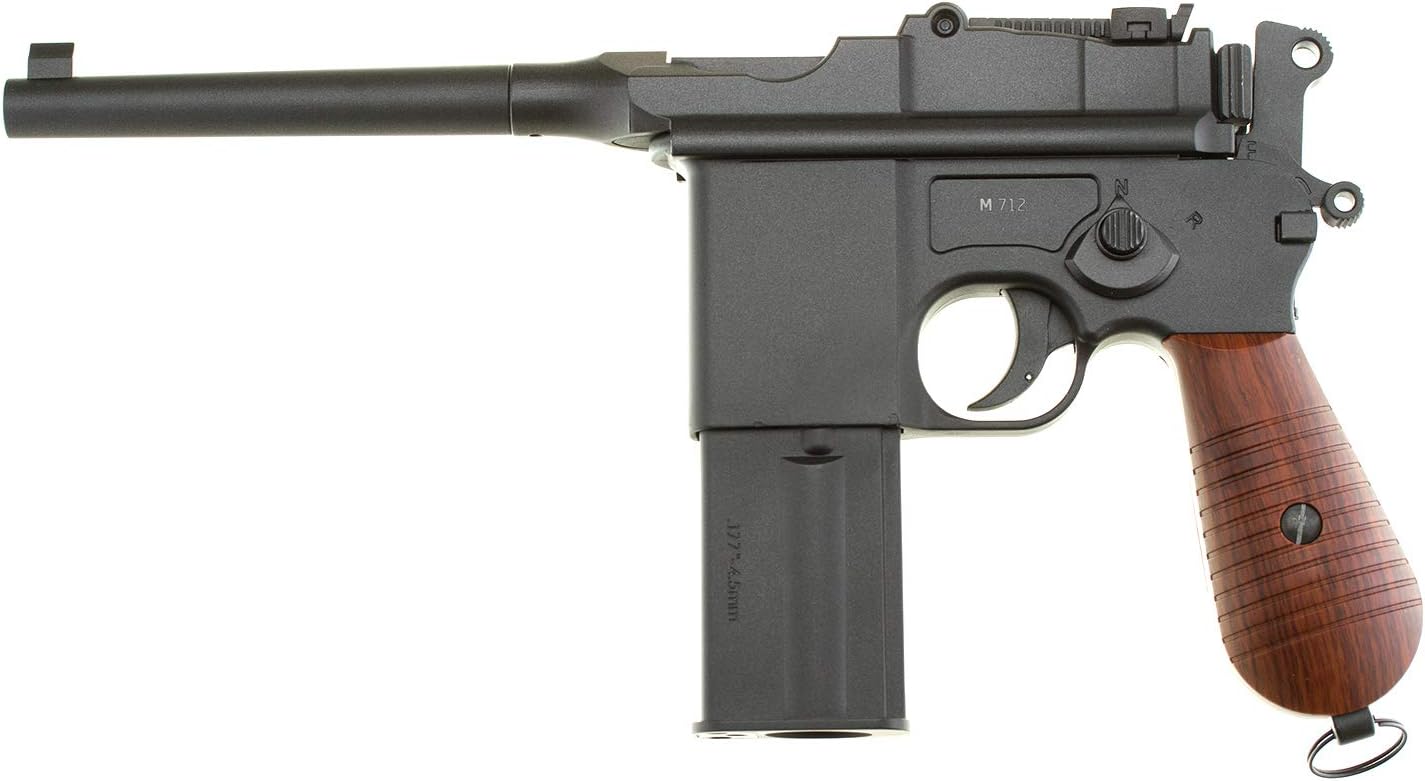 Gletcher M712 Blowback Full-Auto CO2 BB Air Pistol