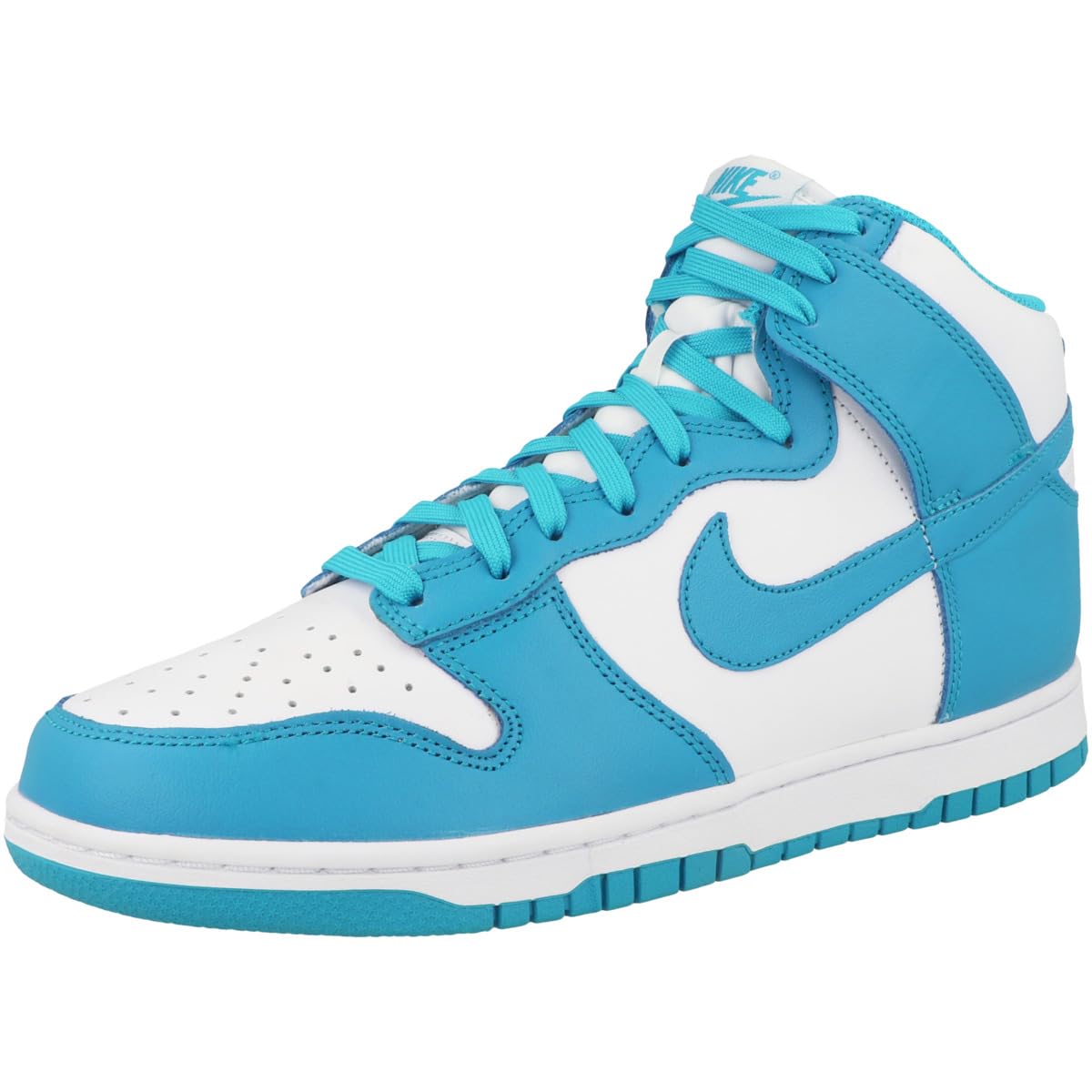 Nike Men's Dunk Hi Retro Laser Blue/Laser Blue-White Size 14