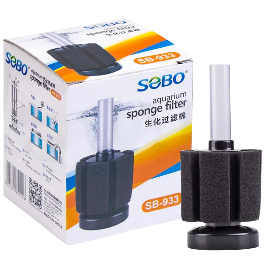 VAYINATO Sobo Mini Bio Sponge Filter (Sb-933) For Small Aquarium Fish Tank And Bowl (Air Pump Not Included) (B0CM9L3ZTQ) Amazon Price History, Amazon Price Tracker