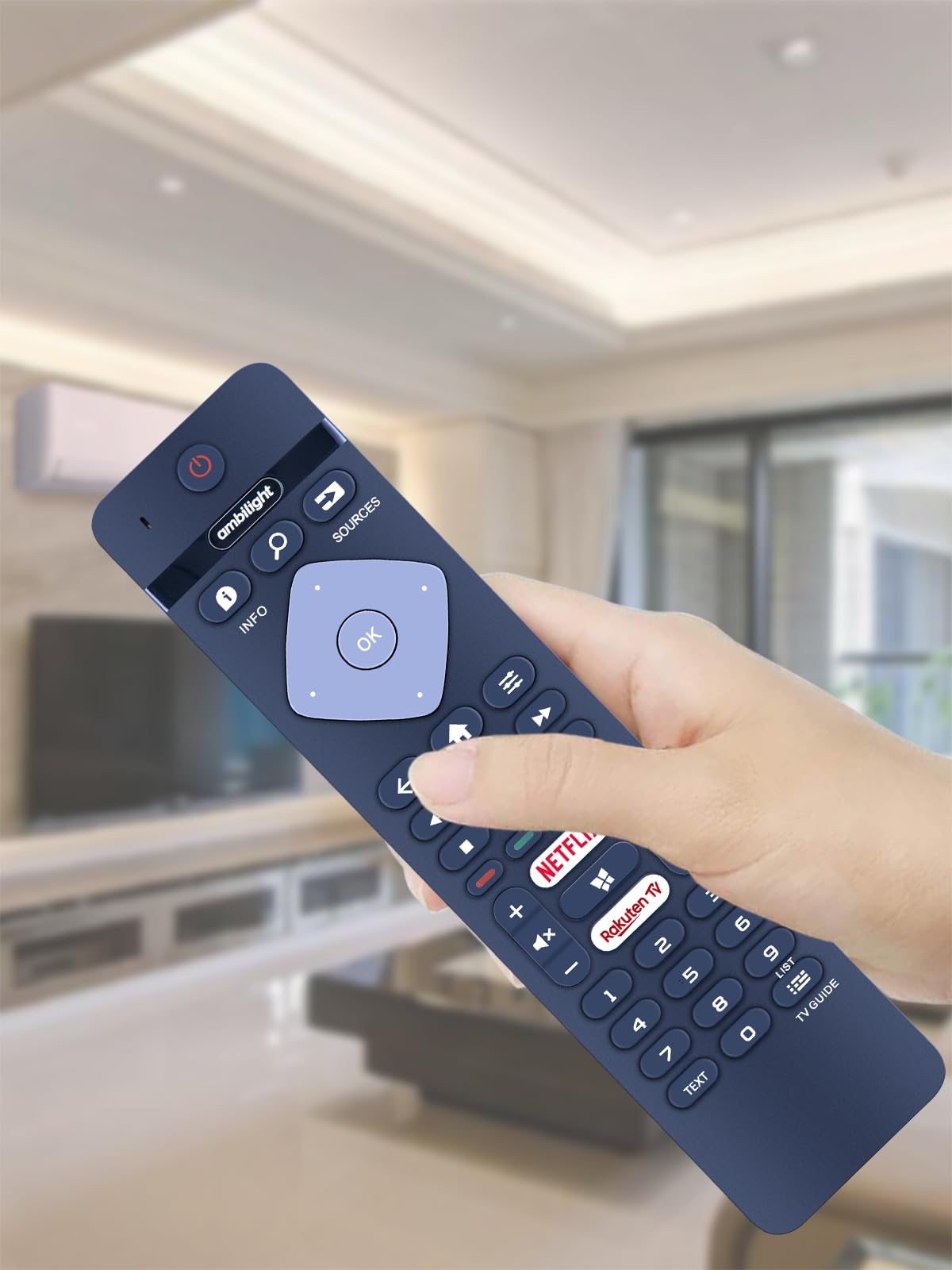 ALLIMITY 398GM10BEPHN0012PH Fernbedienung Ersetzen Für Philips 4K UHD