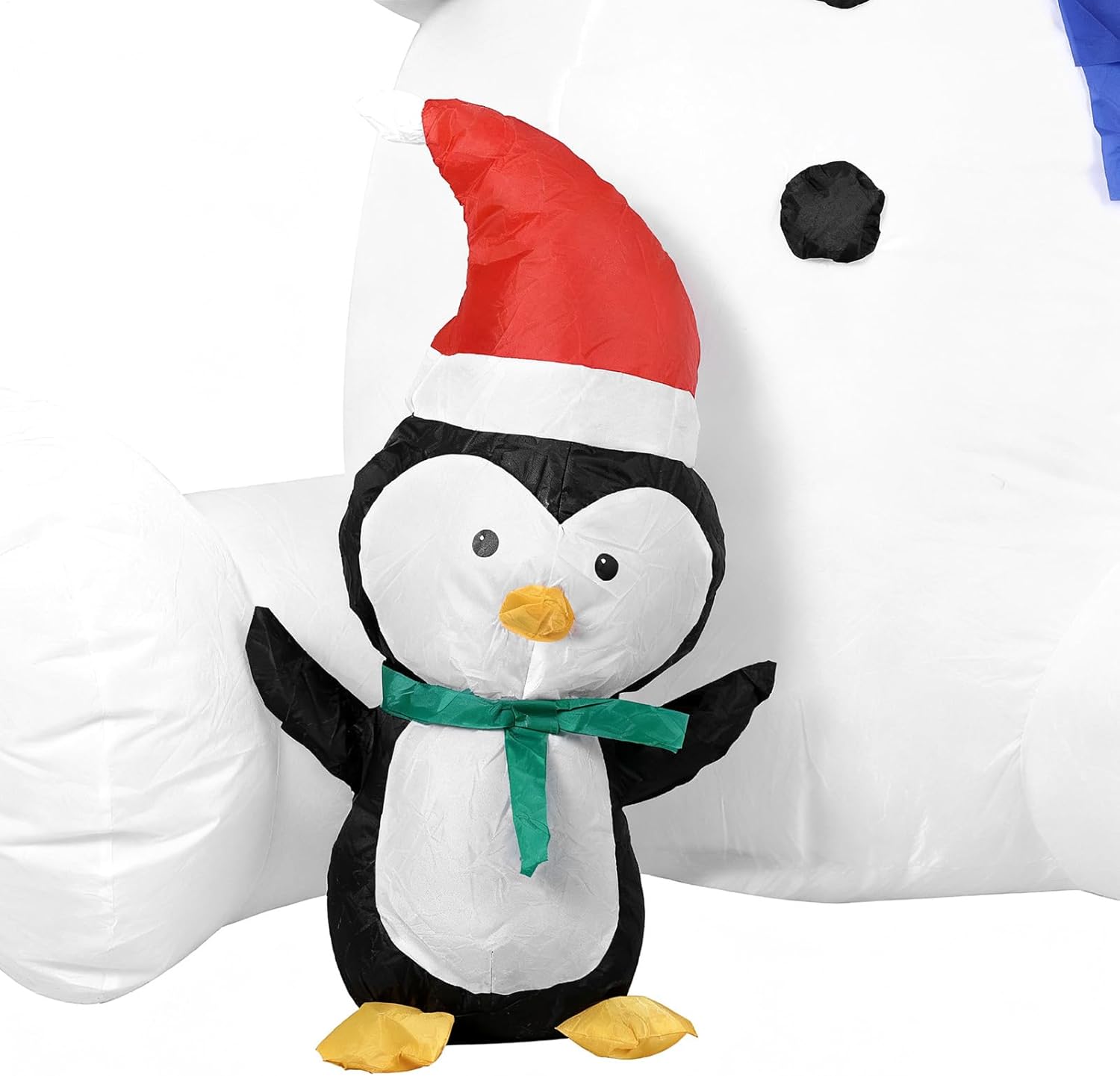 クリスマス の インフレータブル 雪だるま,ホリデー の インフレータブル RGB LED ライト オーナメント 3匹 の ペンギン クリスマス  雪だるま インフレータブル | ホリデー の インフレータブル RGB LED ライト オーナメント 3匹 の ペンギン クリスマス で飾られた ... クリスマス インフレータブル 雪だるま | 季節の インフレータブル RGB LED ライト デコレーション 3匹のペンギン付き -