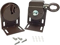 Vista 11 de Kit de soportes de montaje de repuesto para persianas enrollables exteriores Coolaroo inalámbricas para exteriores (negro)