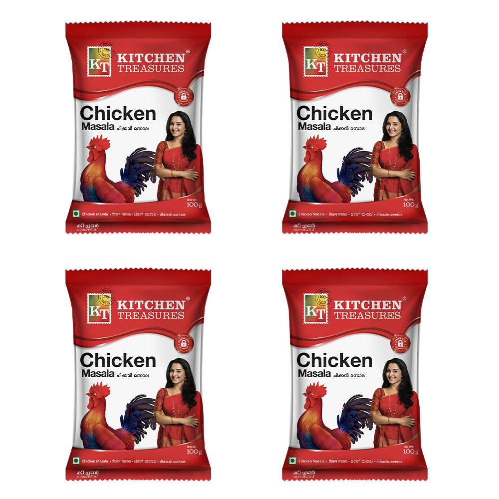 Kitchen Treasures Chicken Masala Combo Pack of 4, 400g (B0D89XP4FB) Amazon Price History, Amazon Price Tracker