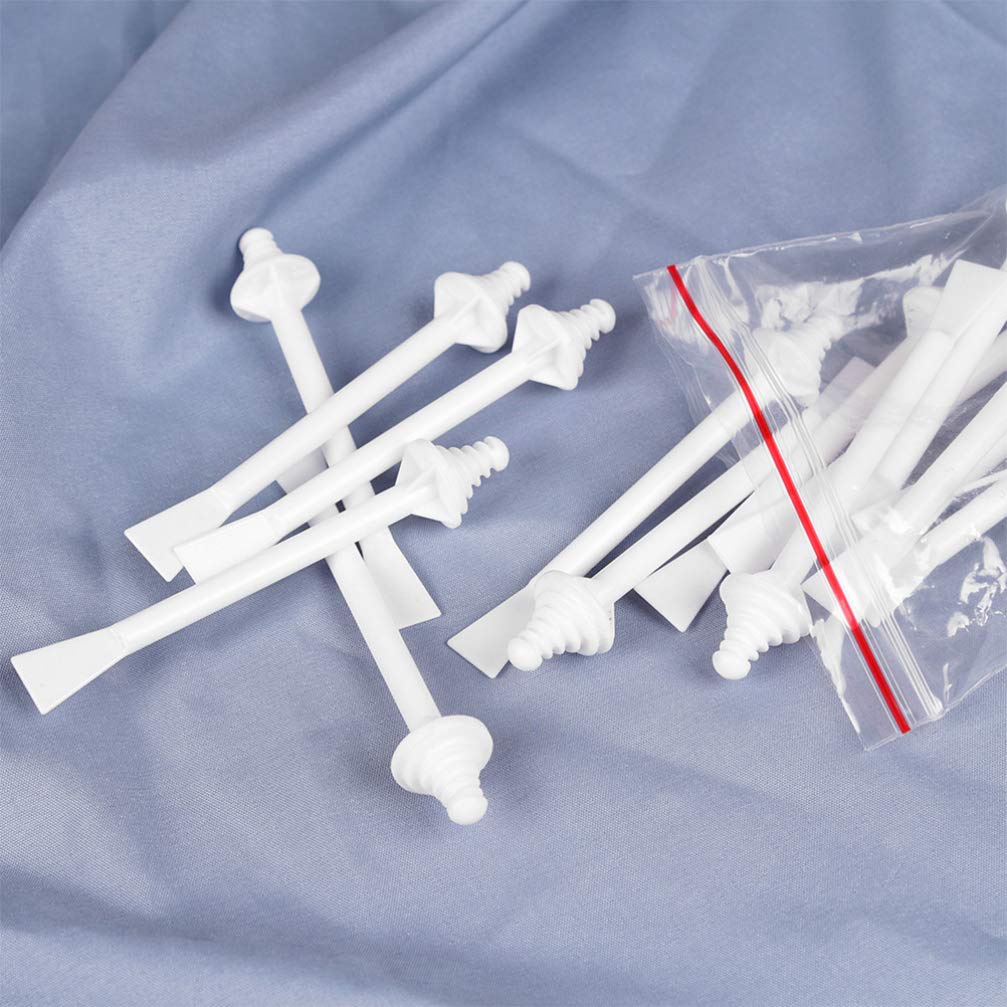 Beaupretty Disposable Nasal Hair Removal Wax Stick 40Pcs Smear Wax Rods for Precise Nose and Facial Hair Waxing at Home