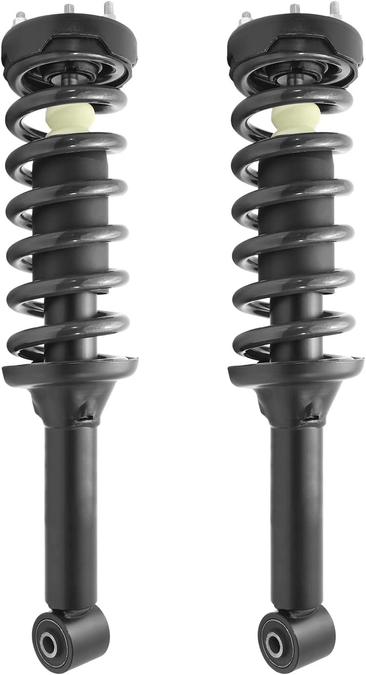 SUNCORE - Front & Rear Air Ride Suspension to Complete Struts Conversion Kit Replacement for 2006-2013 Land Rover Range Rover Sport