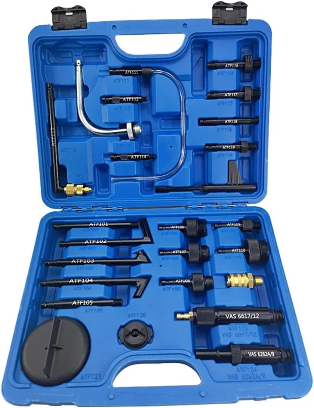 Compatible with 27 Pieces, Compatible with VW Mercedes-Benz BMW Transmission Oil Filling Tool, Gearbox Changer, Refueling Spec